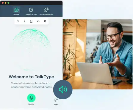 TalkType screen picture